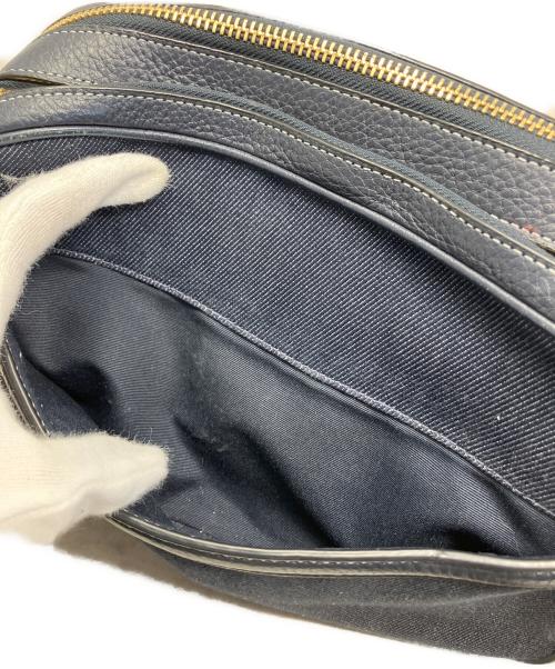 COACH（コーチ）COACH (コーチ) COACH シグネチャー ショルダーバッグ ネイビーの古着・服飾アイテム