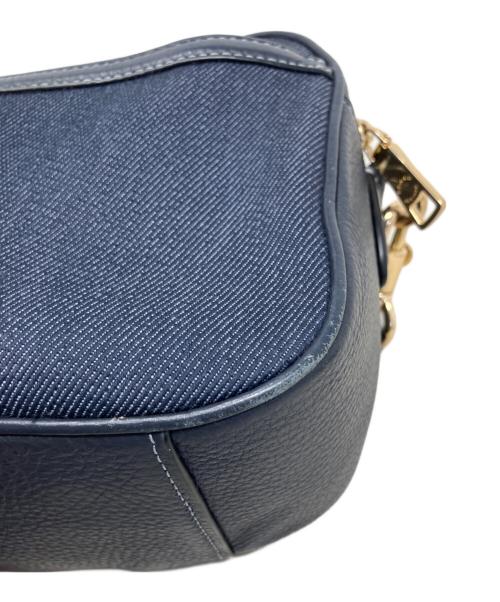 COACH（コーチ）COACH (コーチ) COACH シグネチャー ショルダーバッグ ネイビーの古着・服飾アイテム