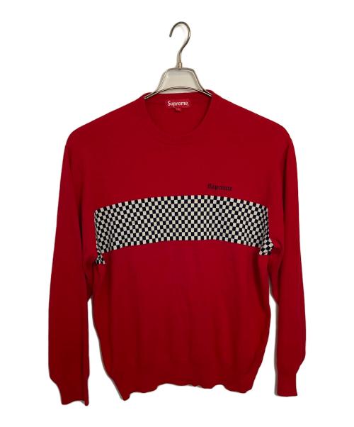 SUPREME（シュプリーム）SUPREME (シュプリーム) ニット レッド サイズ:Lの古着・服飾アイテム