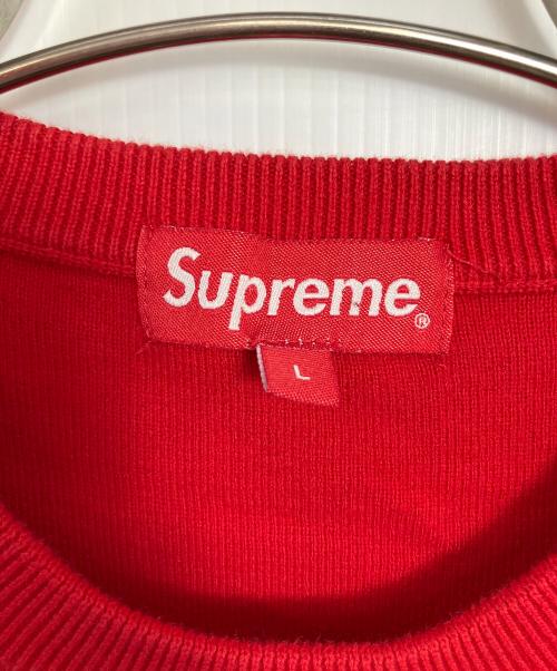 SUPREME（シュプリーム）SUPREME (シュプリーム) ニット レッド サイズ:Lの古着・服飾アイテム