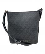 MICHAEL KORSマイケル・コース）の古着「MICHAEL KORS KIMBERYLY SM BUCKET BAG ショルダーバッグ」｜ブラック