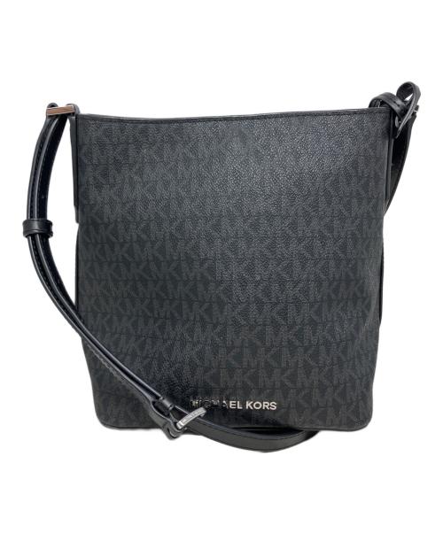 MICHAEL KORS（マイケル・コース）MICHAEL KORS (マイケル・コース) MICHAEL KORS KIMBERYLY SM BUCKET BAG ショルダーバッグ ブラックの古着・服飾アイテム