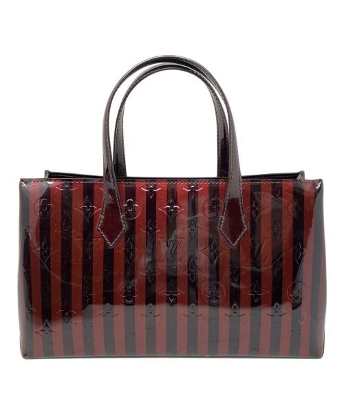 LOUIS VUITTON（ルイ ヴィトン）LOUIS VUITTON (ルイ ヴィトン) トートバッグ レッド×ブラックの古着・服飾アイテム