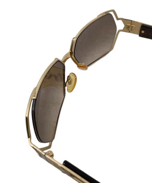 CAZAL（カザール）CAZAL (カザール) サングラス ゴールドの古着・服飾アイテム