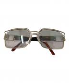 CAZALカザール）の古着「サングラス」｜ゴールド×ブラウン