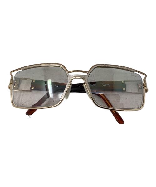 CAZAL（カザール）CAZAL (カザール) サングラス ゴールド×ブラウンの古着・服飾アイテム