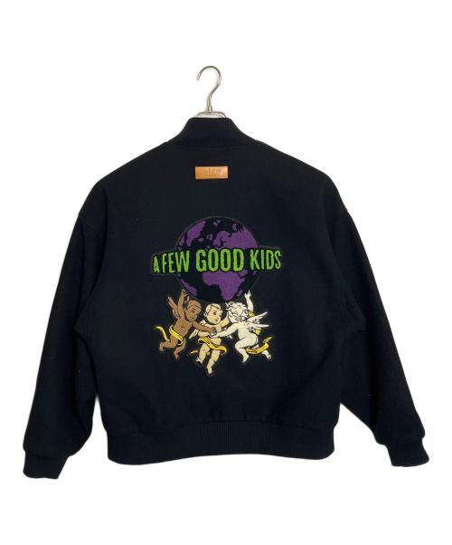 A FEW GOOD KIDS（アフューグッドキッズ）A FEW GOOD KIDS (アフューグッドキッズ) スタジャン ブラック サイズ:XLの古着・服飾アイテム