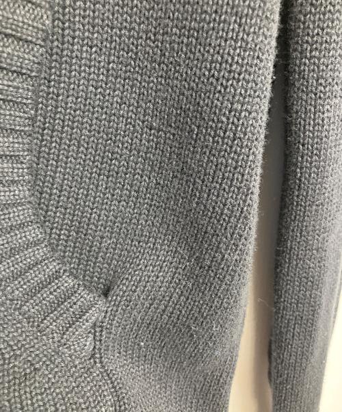 BURBERRY BLACK LABEL（バーバリーブラックレーベル）BURBERRY BLACK LABEL (バーバリーブラックレーベル) ニットパーカー ブラック サイズ:38の古着・服飾アイテム