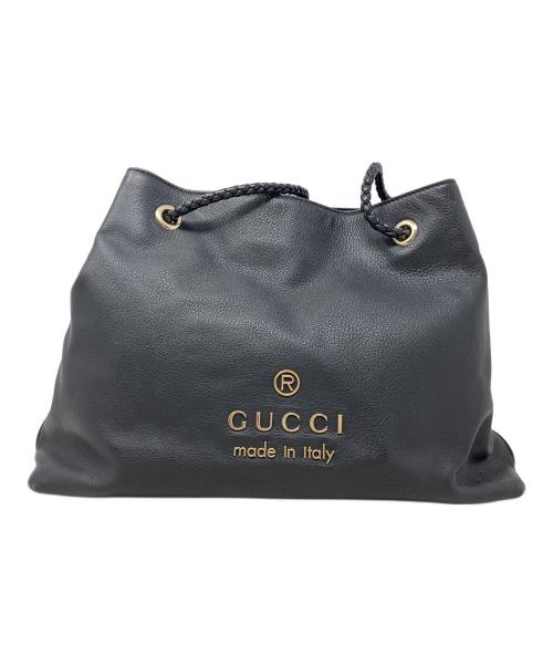 GUCCI（グッチ）GUCCI (グッチ) トートバッグ ブラックの古着・服飾アイテム