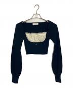 ANDMARYアンドマリー）の古着「厚手ニット」｜ブラック