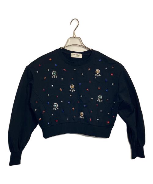 Lily Brown（リリーブラウン）Lily Brown (リリーブラウン) スウェット ブラック サイズ:Fの古着・服飾アイテム