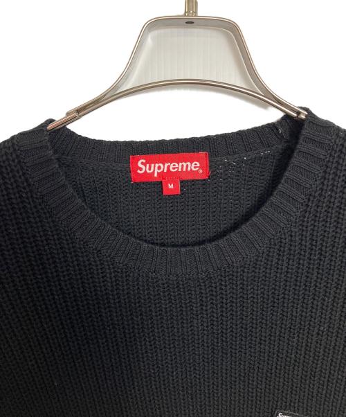 SUPREME（シュプリーム）Supreme (シュプリーム) 厚手ニット ブラック サイズ:Mの古着・服飾アイテム