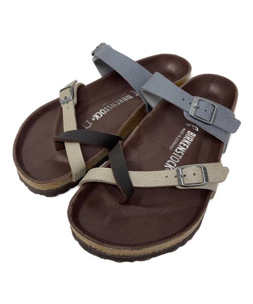 BIRKENSTOCK（ビルケンシュトック）BIRKENSTOCK (ビルケンシュトック) BIRKENSTOCK サンダル ブラウン サイズ:25cmの古着・服飾アイテム