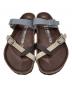 中古・古着 BIRKENSTOCK (ビルケンシュトック) BIRKENSTOCK サンダル ブラウン サイズ:25cm：7000円