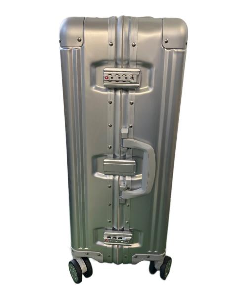 Mercedes Benz（メルセデスベンツ）Mercedes Benz (メルセデスベンツ) Mercedes Benz キャリーバッグ シルバーの古着・服飾アイテム