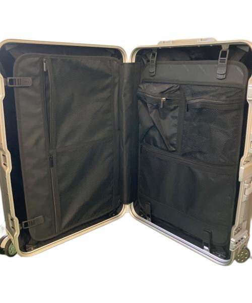 Mercedes Benz（メルセデスベンツ）Mercedes Benz (メルセデスベンツ) Mercedes Benz キャリーバッグ シルバーの古着・服飾アイテム