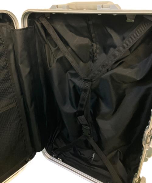 Mercedes Benz（メルセデスベンツ）Mercedes Benz (メルセデスベンツ) Mercedes Benz キャリーバッグ シルバーの古着・服飾アイテム