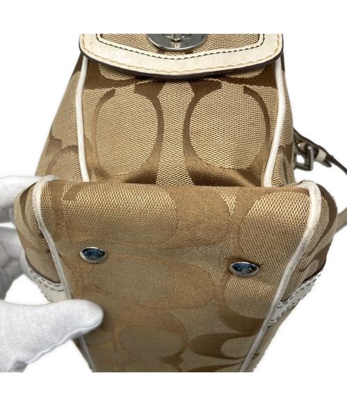 COACH（コーチ）COACH (コーチ) トートバッグ カーキの古着・服飾アイテム