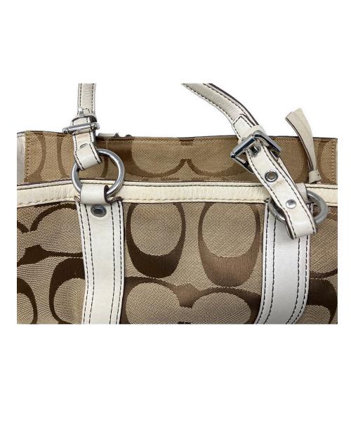 COACH（コーチ）COACH (コーチ) トートバッグ カーキの古着・服飾アイテム