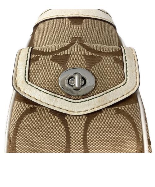 COACH（コーチ）COACH (コーチ) トートバッグ カーキの古着・服飾アイテム