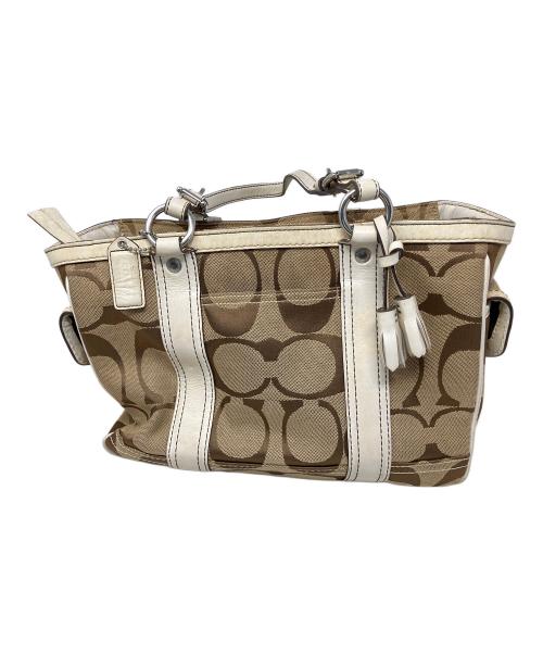 COACH（コーチ）COACH (コーチ) トートバッグ カーキの古着・服飾アイテム