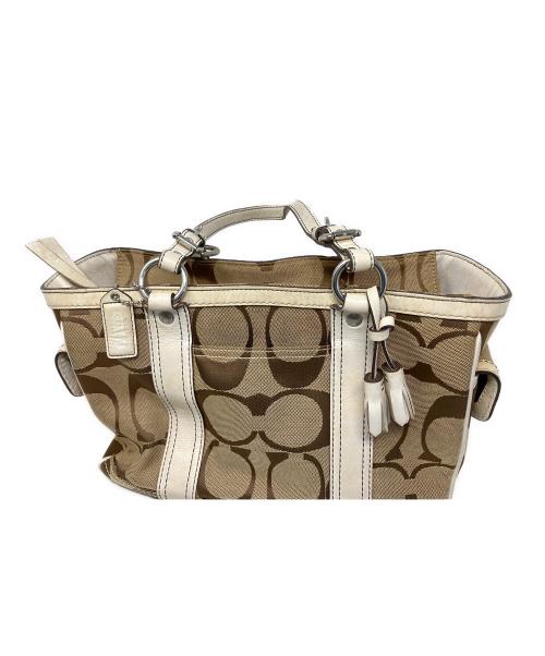 COACH（コーチ）COACH (コーチ) トートバッグ カーキの古着・服飾アイテム