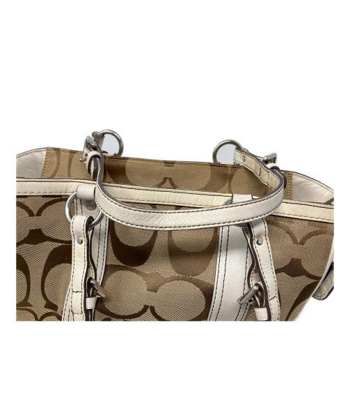 COACH（コーチ）COACH (コーチ) トートバッグ カーキの古着・服飾アイテム