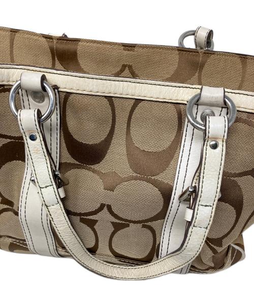 COACH（コーチ）COACH (コーチ) トートバッグ カーキの古着・服飾アイテム