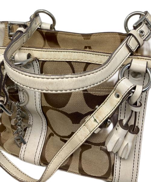 COACH（コーチ）COACH (コーチ) トートバッグ カーキの古着・服飾アイテム