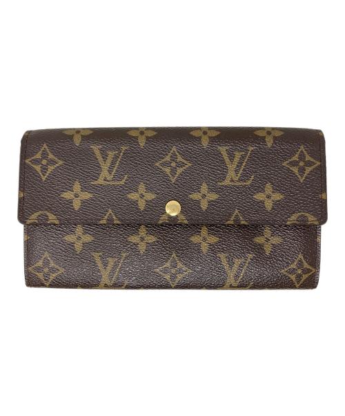 LOUIS VUITTON（ルイ ヴィトン）LOUIS VUITTON (ルイ ヴィトン) 長財布 ブラウンの古着・服飾アイテム
