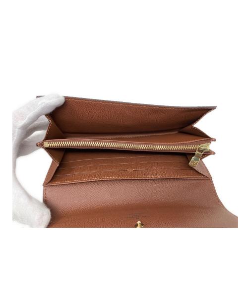 LOUIS VUITTON（ルイ ヴィトン）LOUIS VUITTON (ルイ ヴィトン) 長財布 ブラウンの古着・服飾アイテム