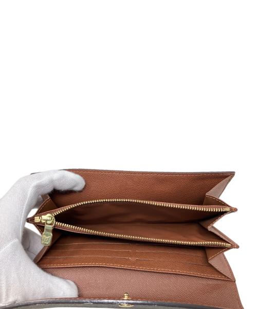 LOUIS VUITTON（ルイ ヴィトン）LOUIS VUITTON (ルイ ヴィトン) 長財布 ブラウンの古着・服飾アイテム
