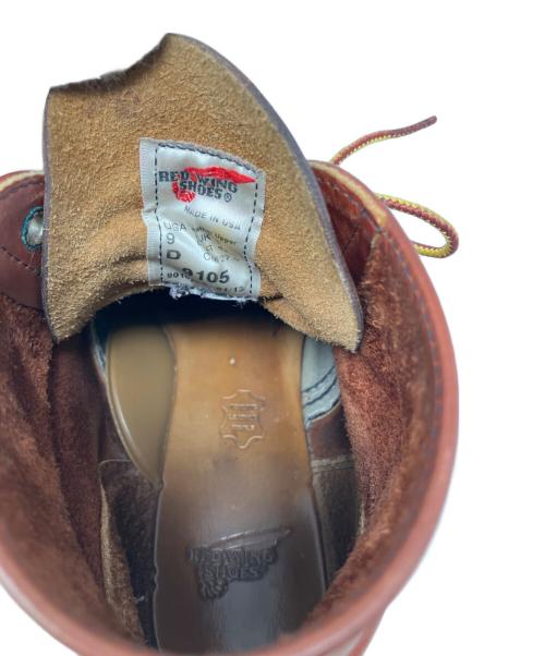 RED WING（レッドウィング）RED WING (レッドウィング) ブーツ　アイリッシュセッター ブラウン サイズ:27ｃｍの古着・服飾アイテム