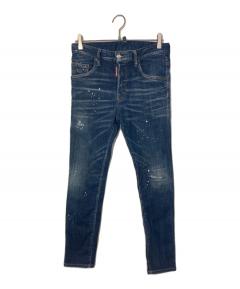 中古・古着通販】DSQUARED2 (ディースクエアード) デニムシャツ ブルー