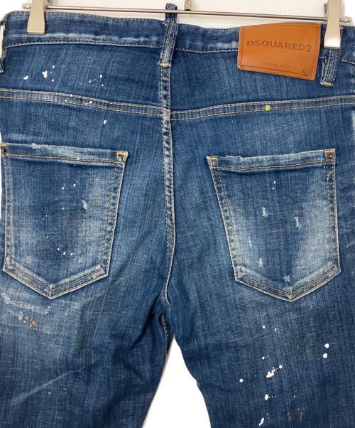 DSQUARED2（ディースクエアード）DSQUARED2 (ディースクエアード) DSQUARED2 デニムパンツ ネイビー サイズ:44の古着・服飾アイテム