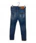 DSQUARED2 (ディースクエアード) DSQUARED2 デニムパンツ ネイビー サイズ:44：20000円