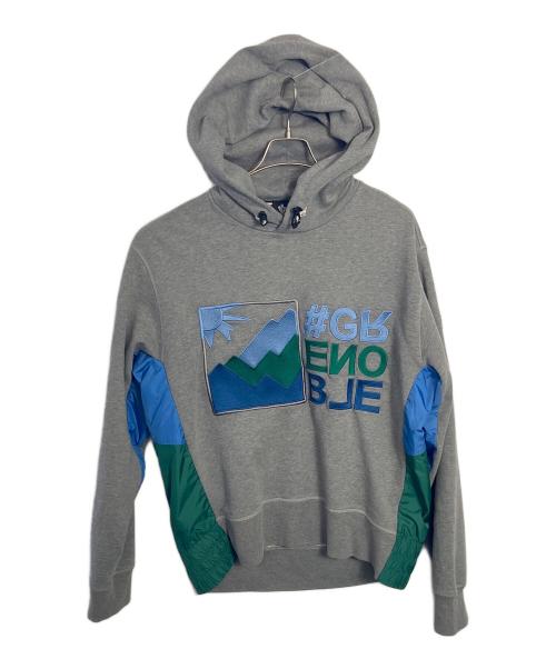 MONCLER GRENOBLE（モンクレール グルノーブル）MONCLER GRENOBLE (モンクレール グルノーブル) パーカー グレー サイズ:XLの古着・服飾アイテム