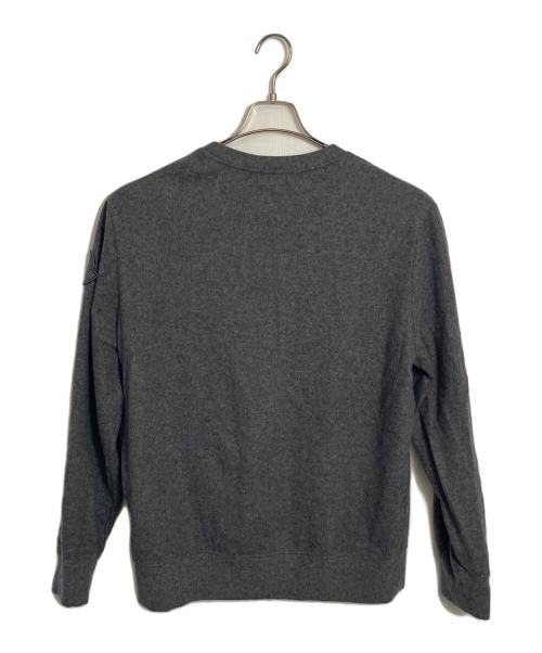 MONCLER（モンクレール）MONCLER (モンクレール) スウェット グレー サイズ:Mの古着・服飾アイテム