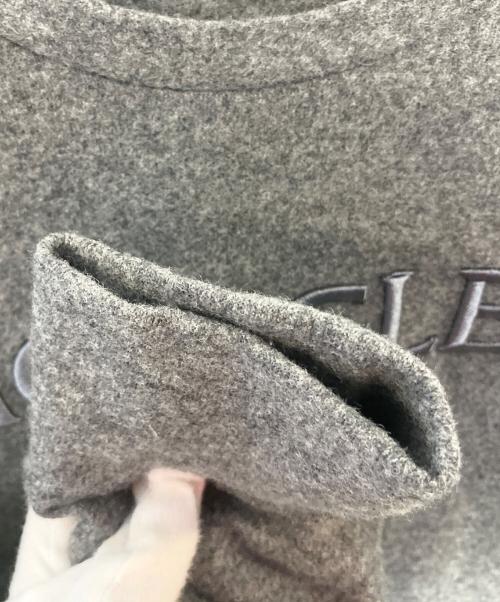 MONCLER（モンクレール）MONCLER (モンクレール) スウェット グレー サイズ:Mの古着・服飾アイテム