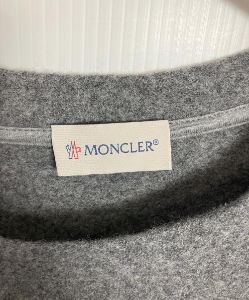 MONCLER（モンクレール）MONCLER (モンクレール) スウェット グレー サイズ:Mの古着・服飾アイテム