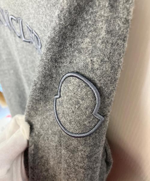 MONCLER（モンクレール）MONCLER (モンクレール) スウェット グレー サイズ:Mの古着・服飾アイテム