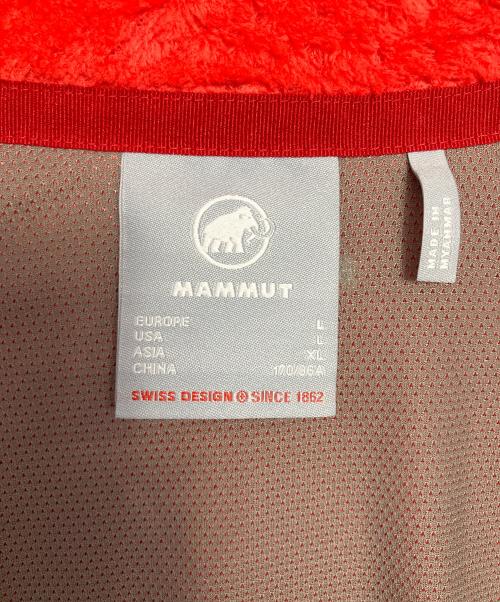 MAMMUT（マムート）MAMMUT (マムート) ハイロフトフリースジャケット レッド サイズ:Lの古着・服飾アイテム