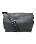 COACHコーチ）の古着「メッセンジャーバッグ」｜ブラック