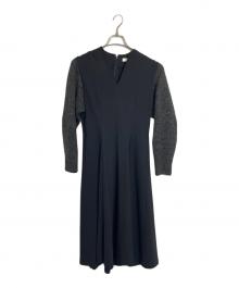 BALLSEY（ボールジィ）の古着「長袖ワンピース」｜ブラック