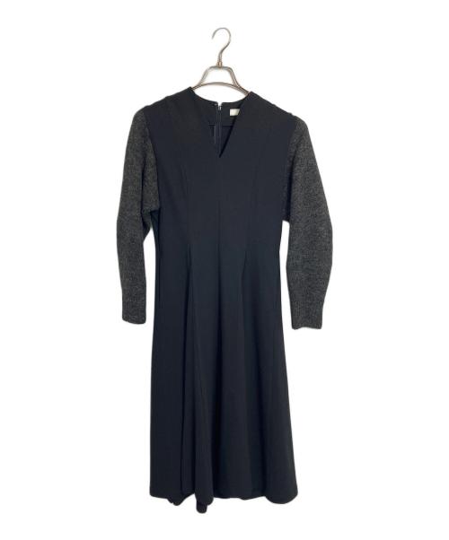 BALLSEY（ボールジィ）BALLSEY (ボールジィ) 長袖ワンピース ブラック サイズ:36の古着・服飾アイテム