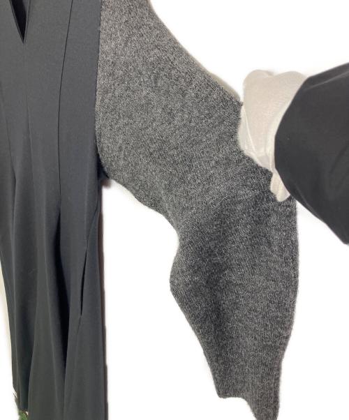 BALLSEY（ボールジィ）BALLSEY (ボールジィ) 長袖ワンピース ブラック サイズ:36の古着・服飾アイテム