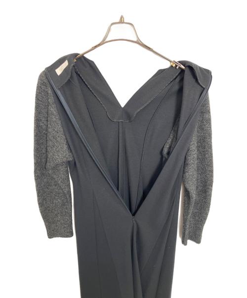 BALLSEY（ボールジィ）BALLSEY (ボールジィ) 長袖ワンピース ブラック サイズ:36の古着・服飾アイテム