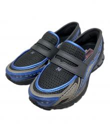 NEW BALANCE（ニューバランス）の古着「NEW BALANCE Black Cement with Blue Gemstone スニーカー」｜ブラック×ブルー