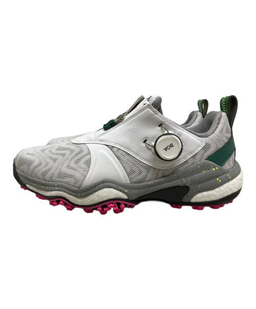 adidas（アディダス）adidas (アディダス) adidas ゴルフシューズ グレー×ホワイト サイズ:25.5㎝の古着・服飾アイテム