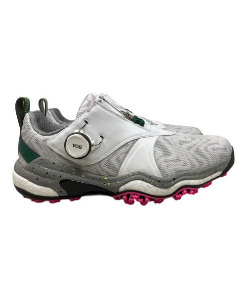 adidas（アディダス）adidas (アディダス) adidas ゴルフシューズ グレー×ホワイト サイズ:25.5㎝の古着・服飾アイテム